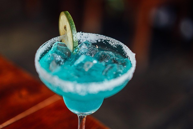 Classic Margarita cocktail in Cancun
